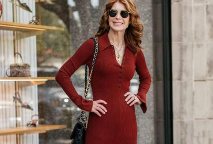 sukienka dla kobiet po 50-tce