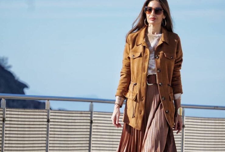 spódnice plisowane dla 50-tek