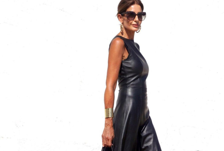 czarne sukienki dla kobiet po 50