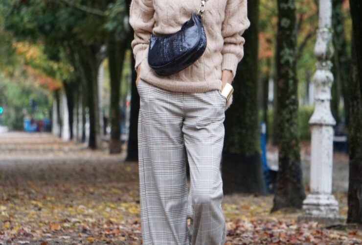 spodnie z prostą nogawką