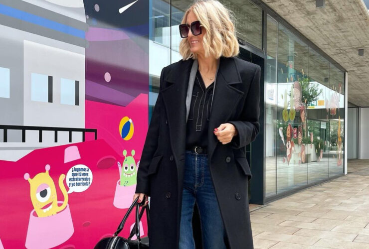 Półdługie włosy dla 50-tek