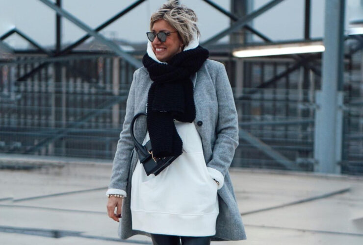 szalik dla pań po 50-tce