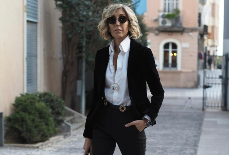 Modne żakiety dla kobiet po 50-tce