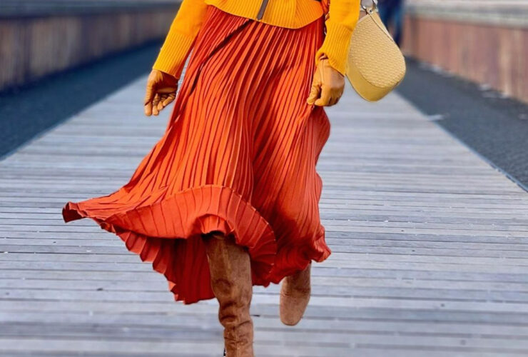 Spódnice plisowane dla kobiet po 50-tce