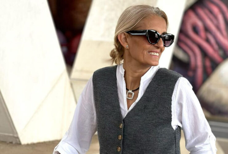 Modne upięcie po 50-tce