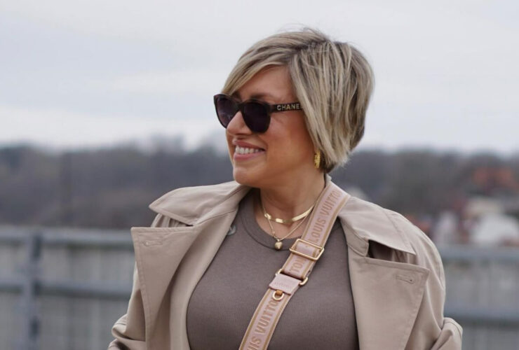 Wyszczuplająca fryzura dla 50-latki