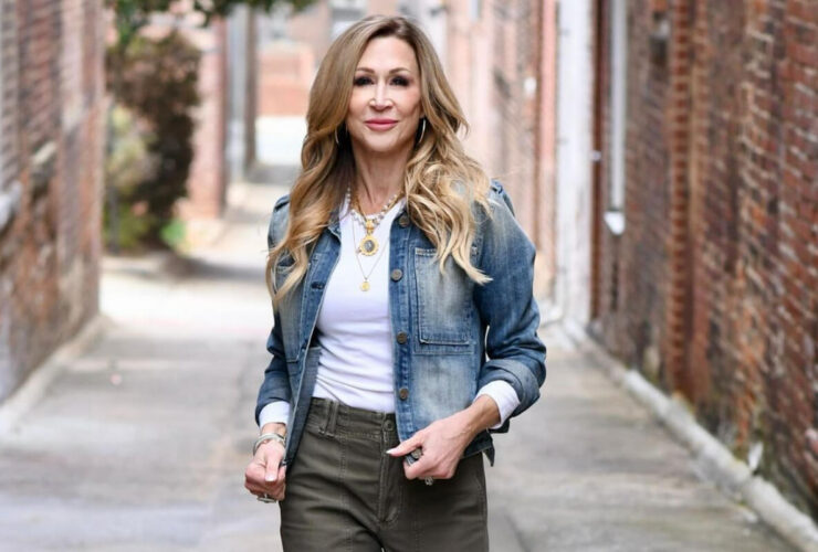 Kurtka jeansowa dla 50-latek