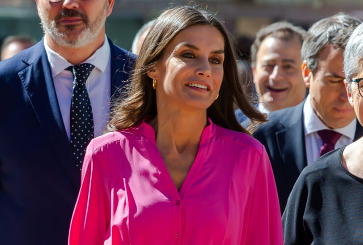 Królowa Letycja w odważnych kolorach