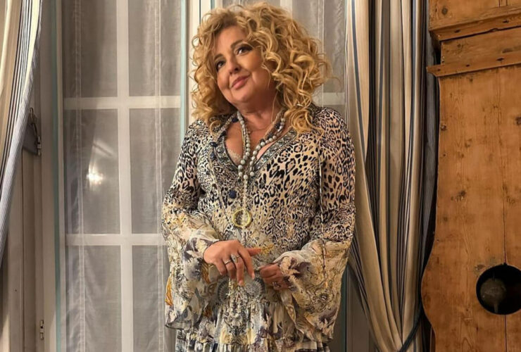 Magda Gessler w sukience