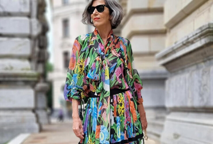 Piękne sukienki dla 50-latki na wiosnę