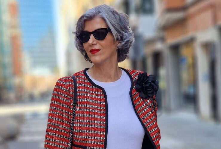 krótkie fryzury dla 50-latki