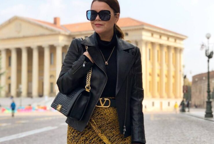 stylizacja z ramoneską