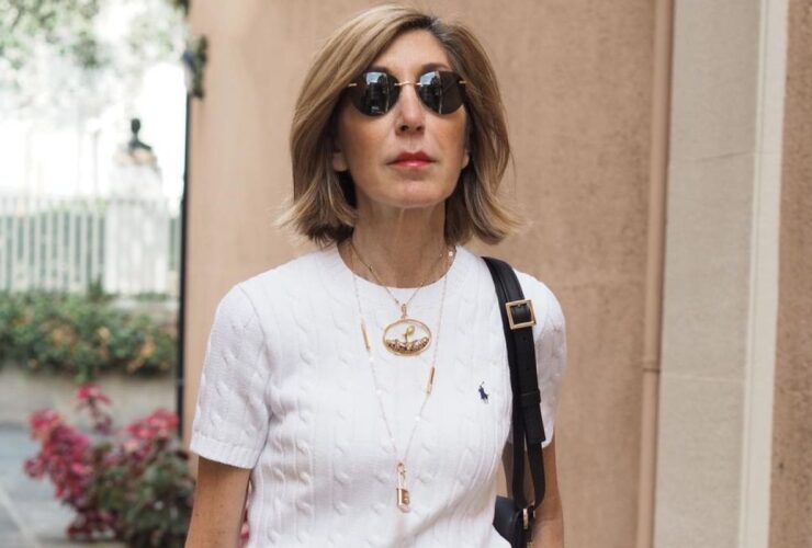 Elegancka stylizacja dla pań po 50-tce