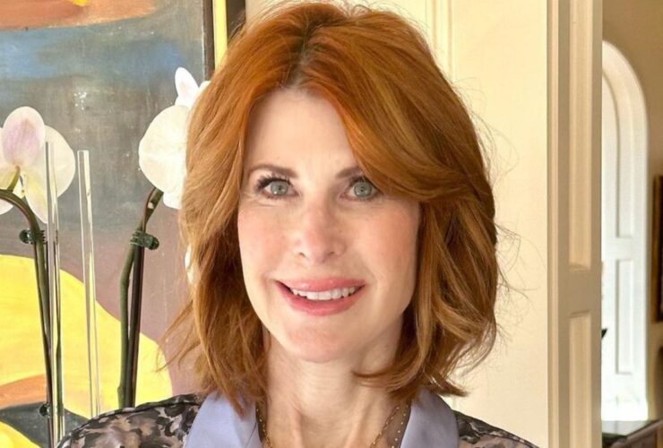 Rudy- modny kolor włosów dla 50-latek