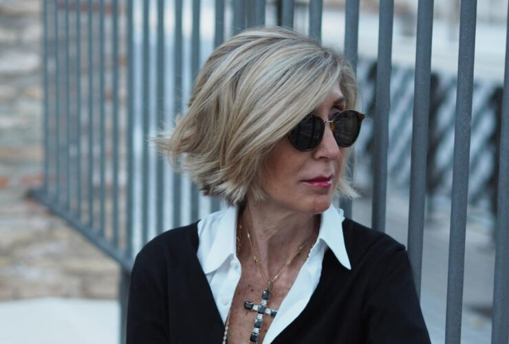 Asymetryczna fryzura