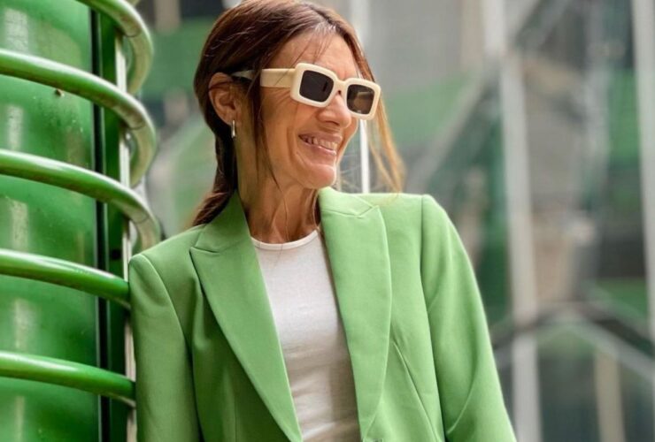 Kolor zielony w stylizacjach dla dojrzałych kobiet
