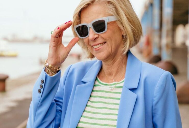 Kolorowe garnitury na wiosnę