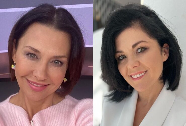 Katarzyna Cichopek i Anna Popel