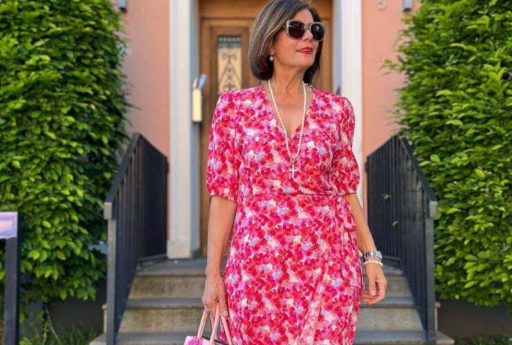 sukienki dla 60-latek