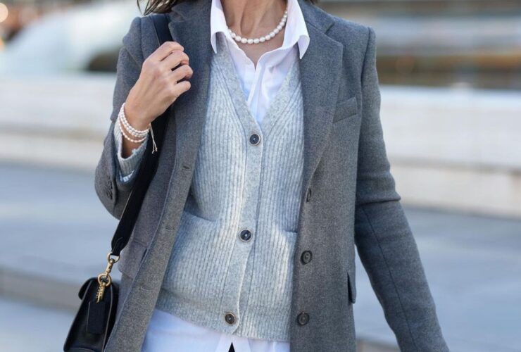 Elegancki kardigan Pepco dla 50-tek, fot. @justalpatri